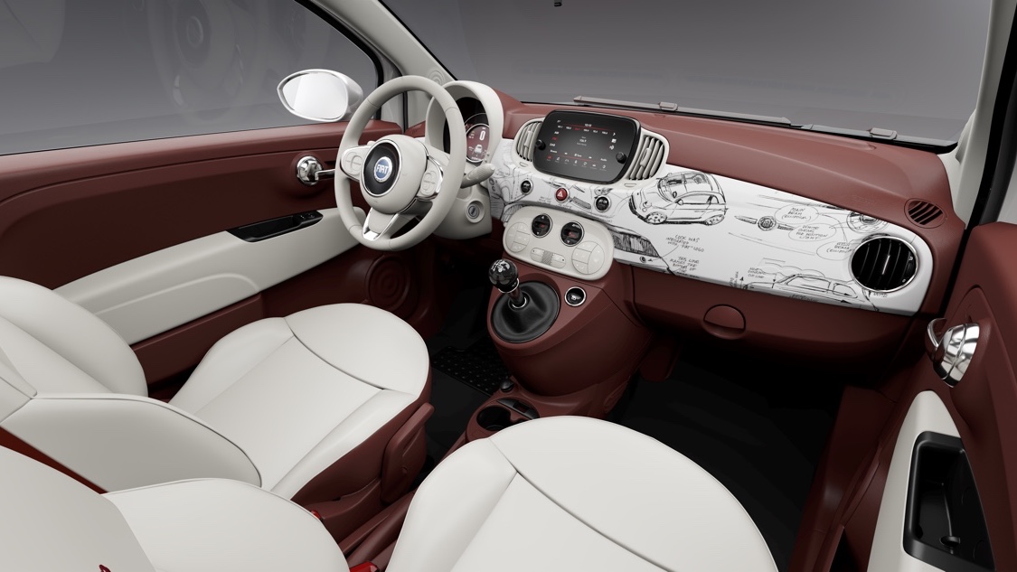 interni fiat 500 tributo trepiuno
