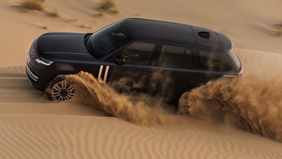 nuova range rover elettrica 2025 4x4