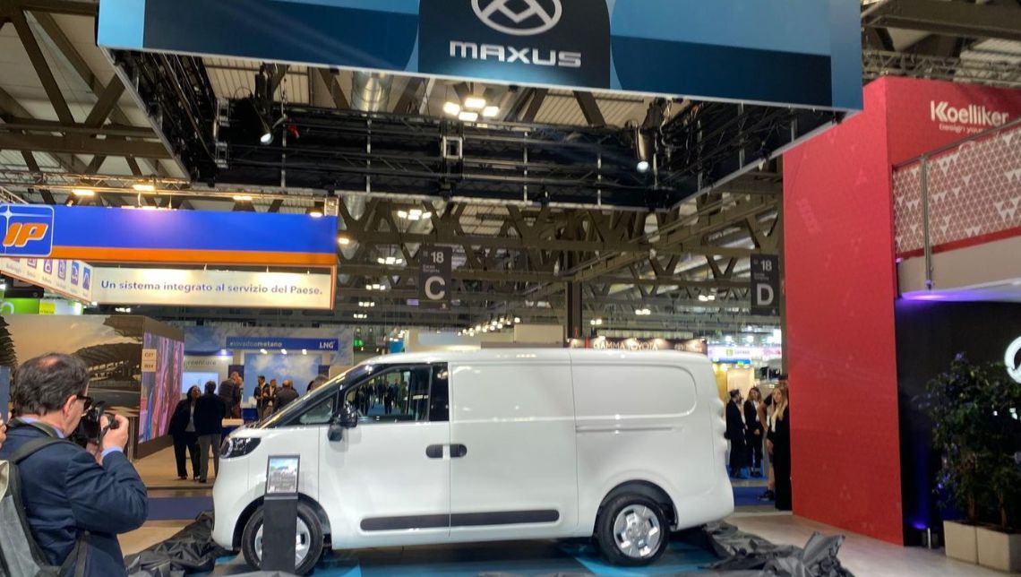 Nello stand Koelliker al Transpotec, l’anteprima europea dell’eDeliver 5 di Maxus