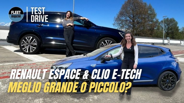 Test drive Renault Espace e Clio: le francesi a confronto