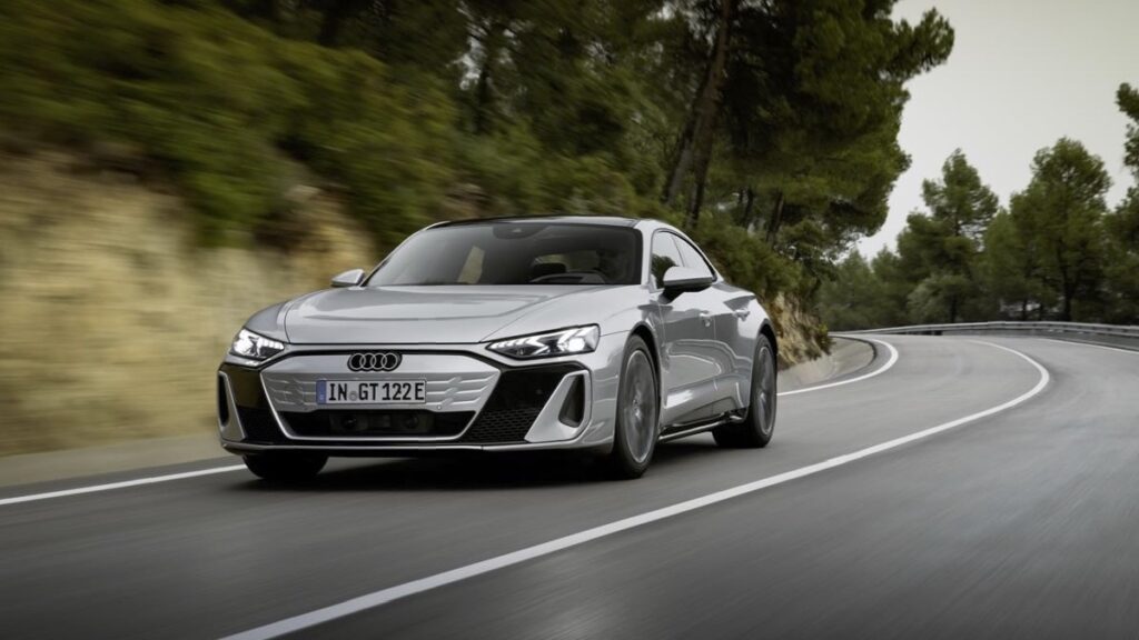 audi e-tron gt 2024 restyling