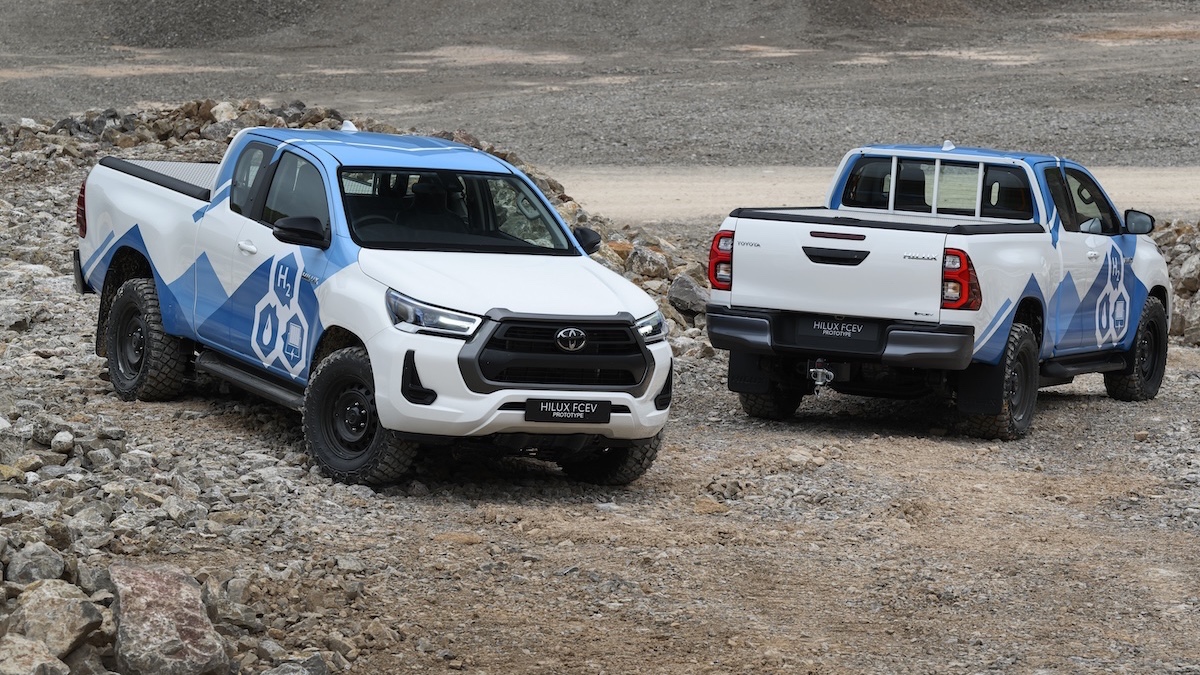Toyota Hilux a idrogeno, banco di prova per la terza generazione di fuel cell