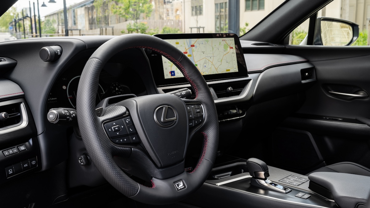 lexus ux 2024 infotainment