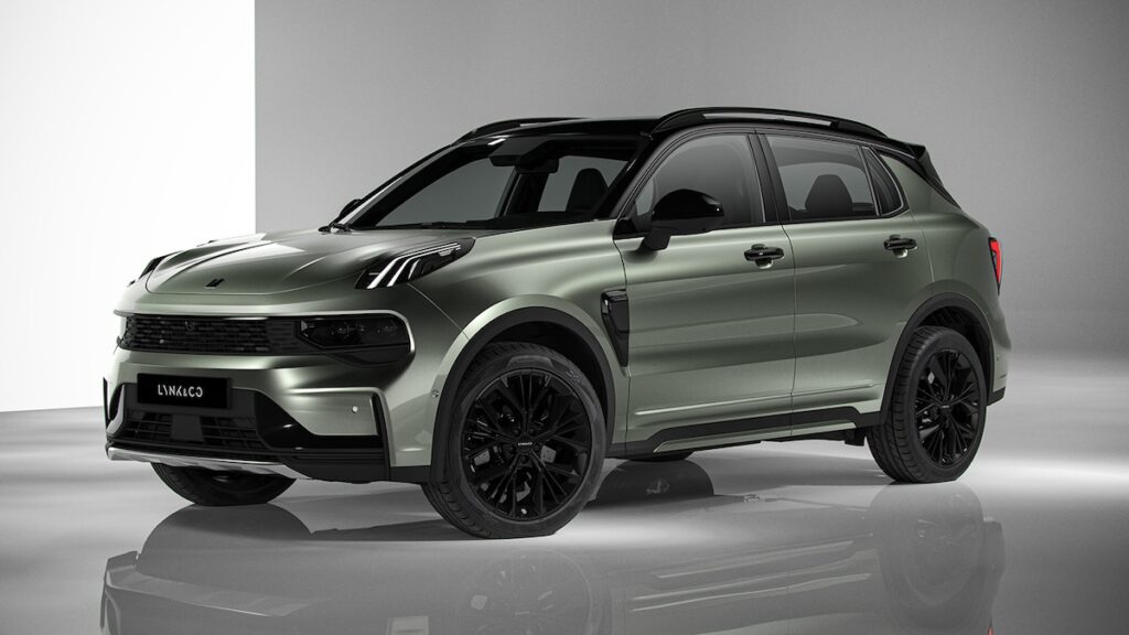 lynk Co 01 2025 ibrida plug-in restyling