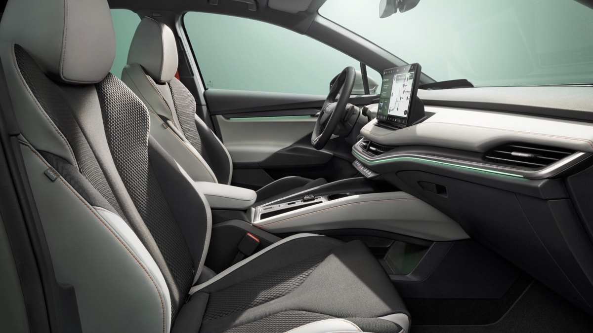 skoda elroq abitacolo