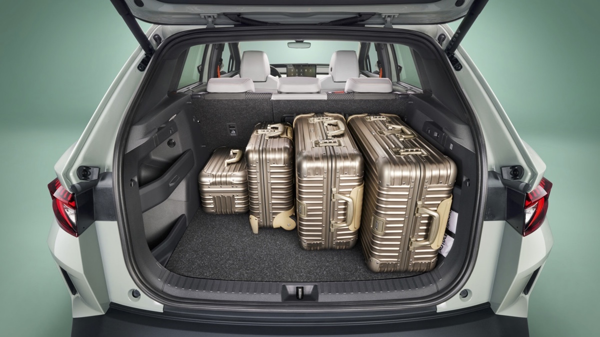 skoda elroq bagagliaio