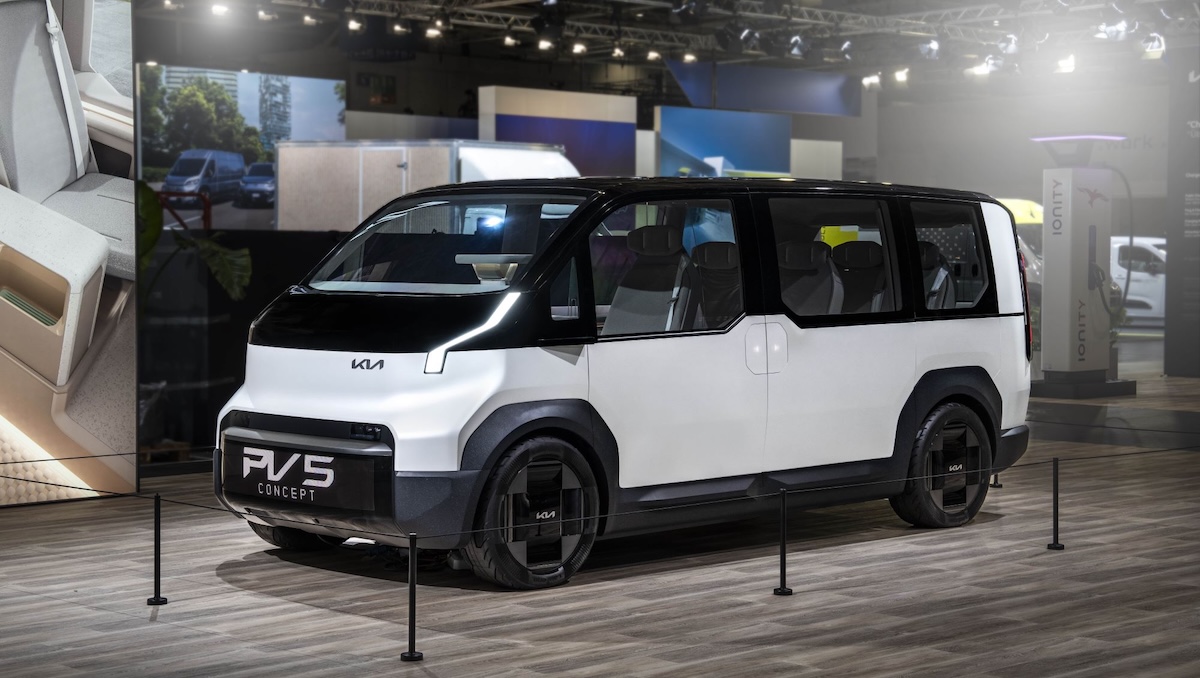 kia pv5 concept lcv elettrico