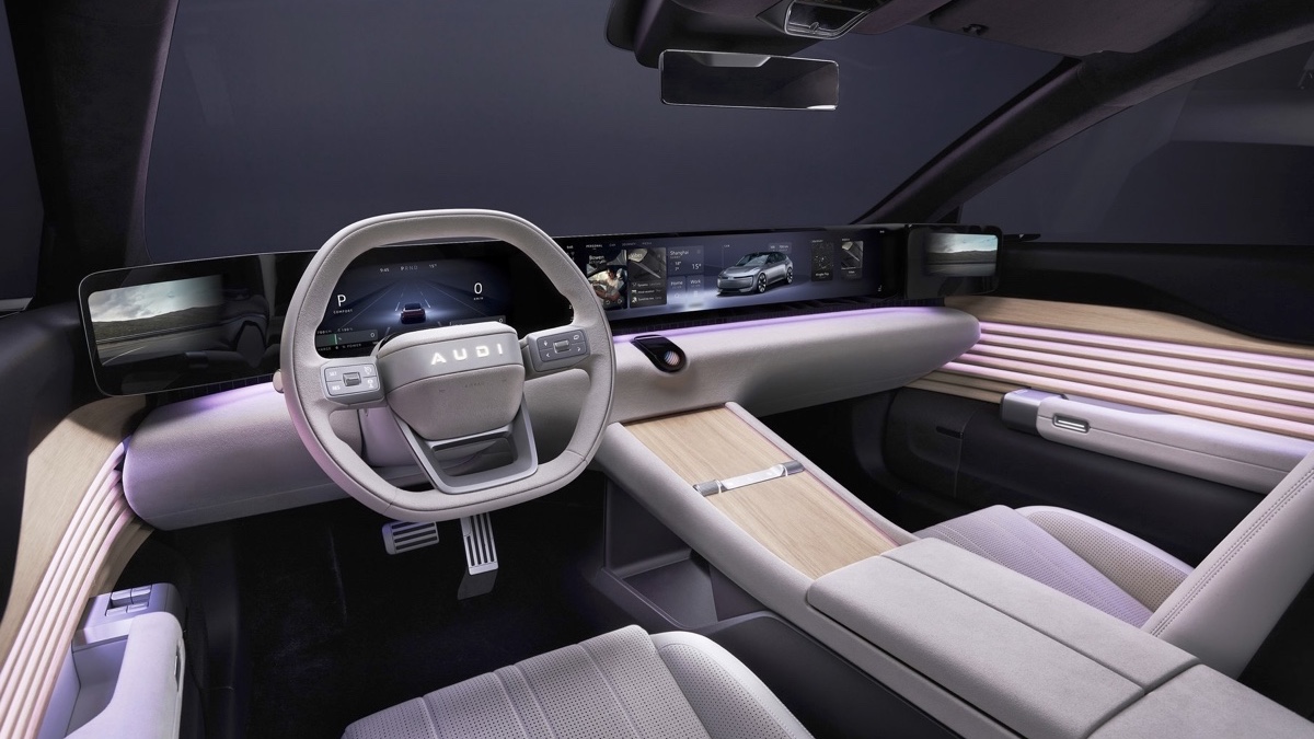 audi e concept interni