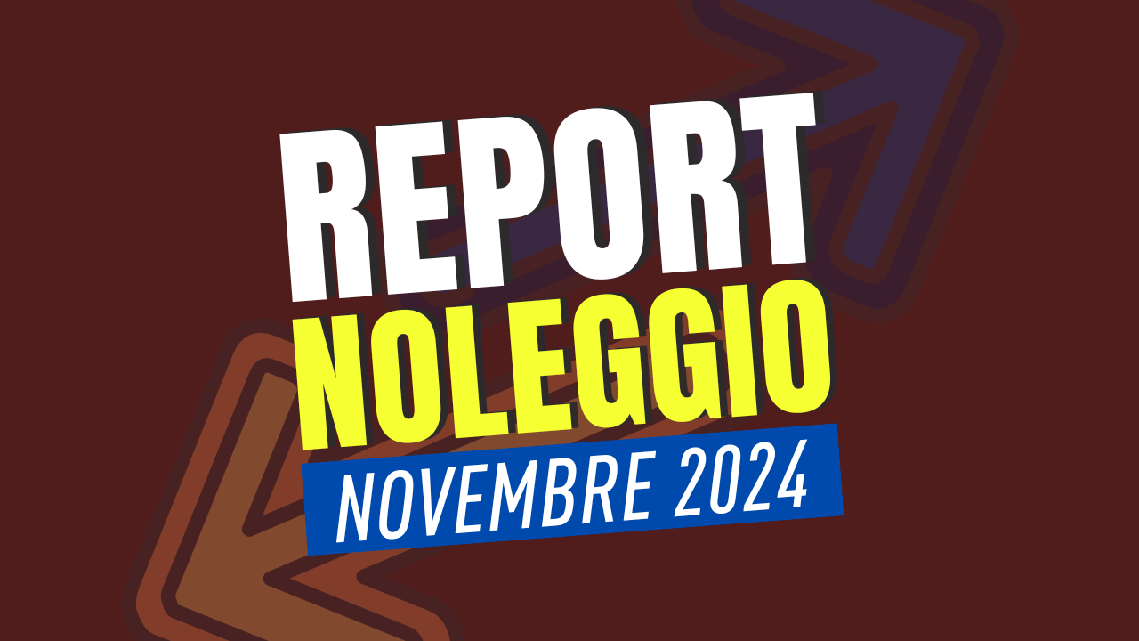 Il noleggio auto a novembre segue il mercato: -24% per il NLT e -35% per il breve