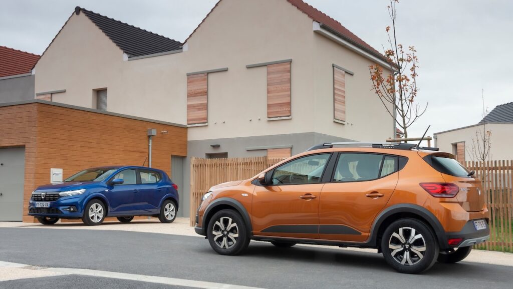 dacia sandero elettrica 2027