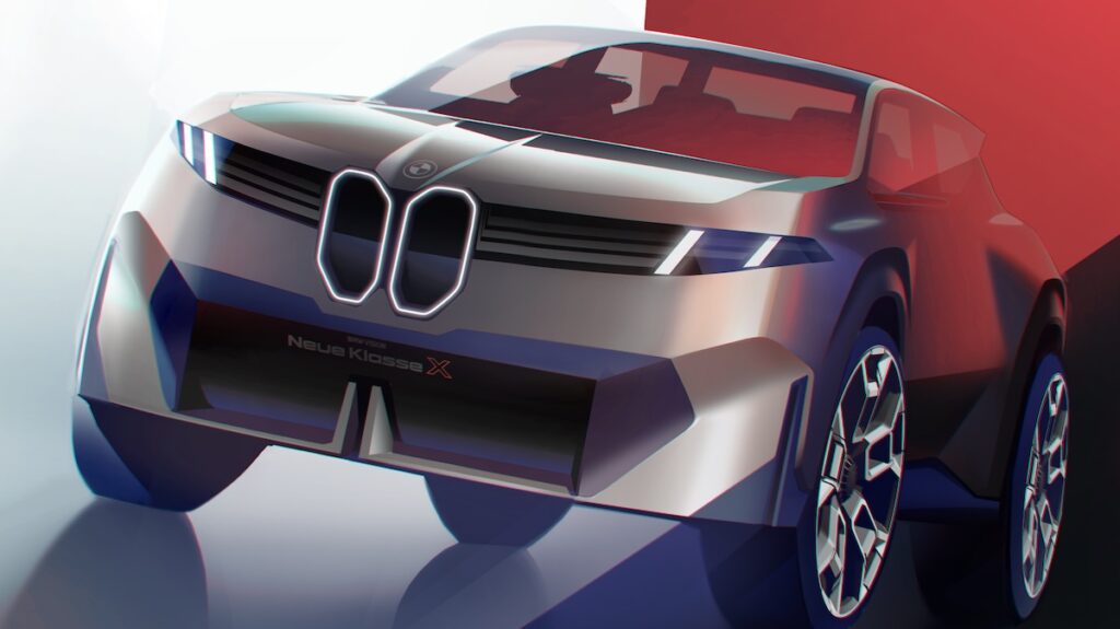 nuova bmw x5 2026 stile neue klasse