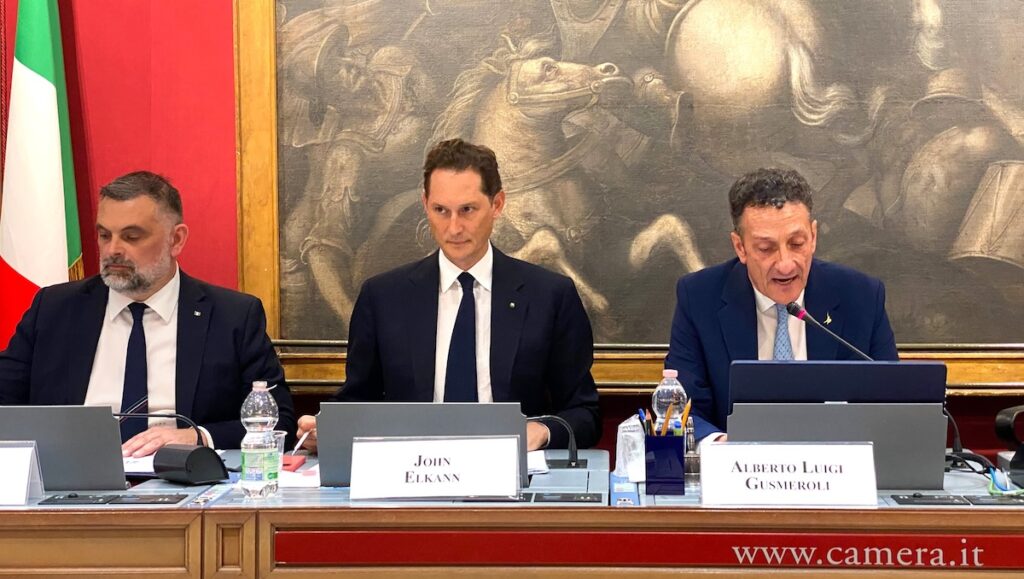 elkann audizione camera 2025