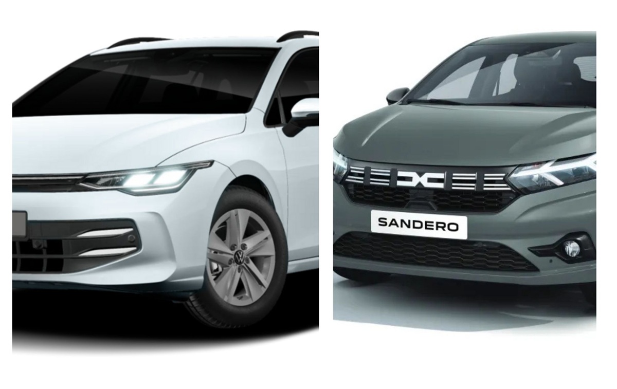 Come siamo passati dalla Golf alla Dacia Sandero?