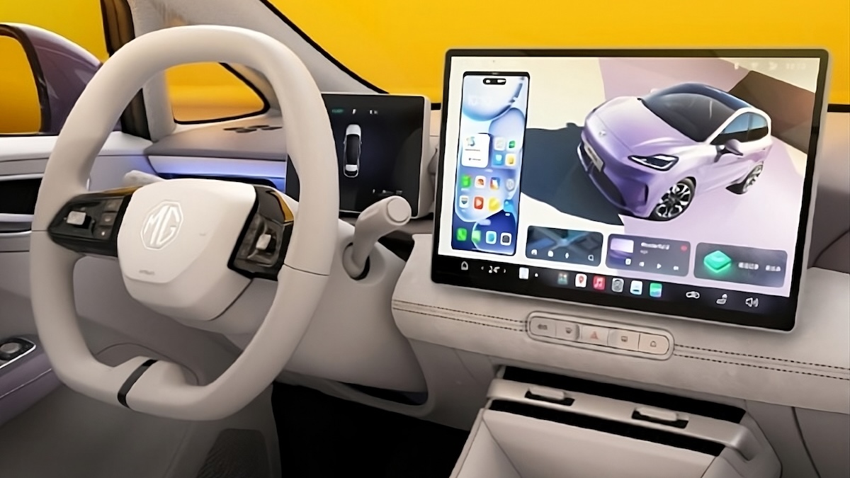 nuova mg 4 2026 infotainment