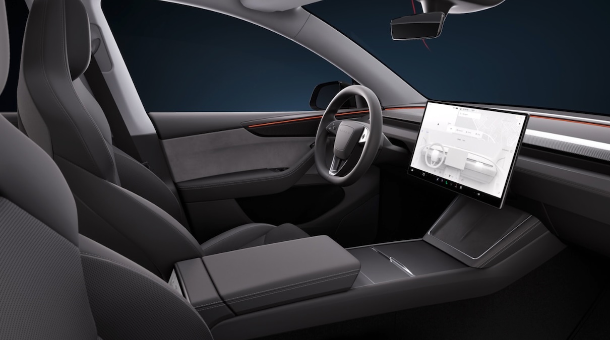 interni Tesla Model Y Performance