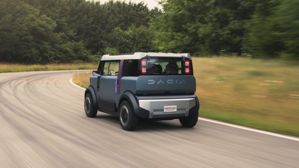 dacia hipster concept elettrica