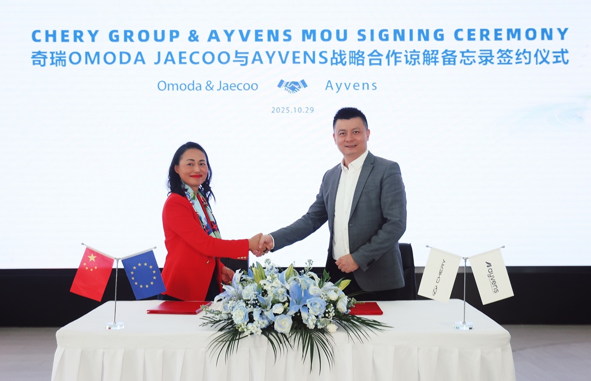 Omoda & Jaecoo: alleanza con Ayvens in Europa