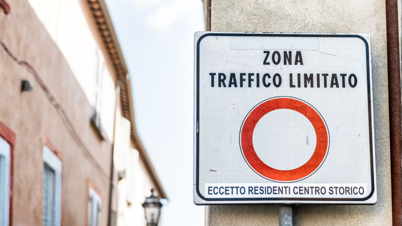 L&rsquo;89% delle ZTL di tutta Europa sono in Italia