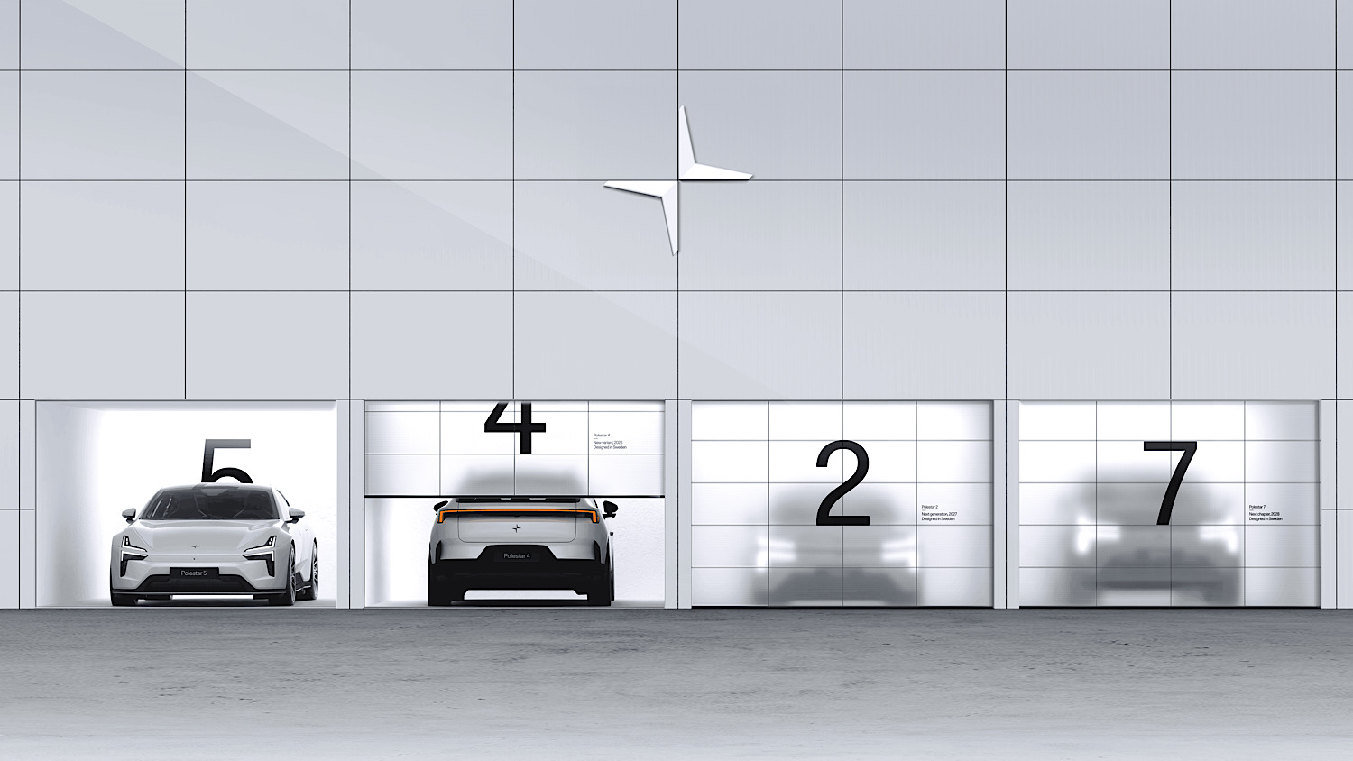 Polestar 4, 2 e 7: tris di novità in arrivo e a bordo più tasti