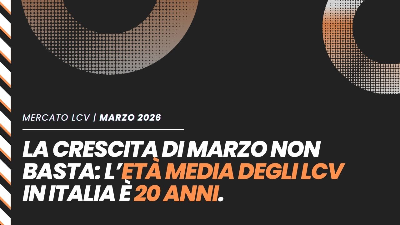 Il mercato LCV in Italia torna a crescere a Marzo (+0,7%): solo grazie al noleggio a breve termine