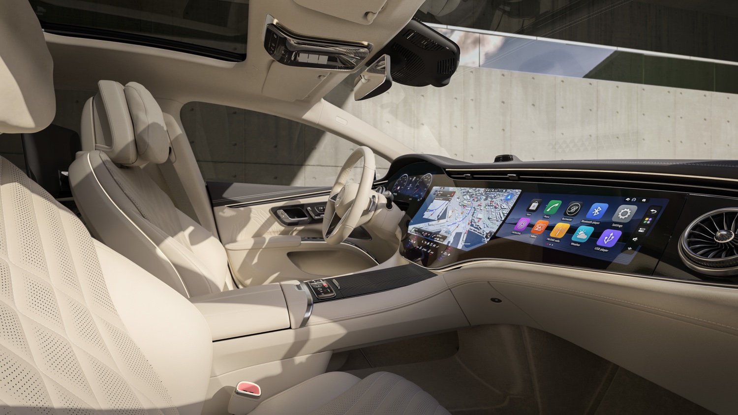 mercedes eqs 2026 infotainment mbux