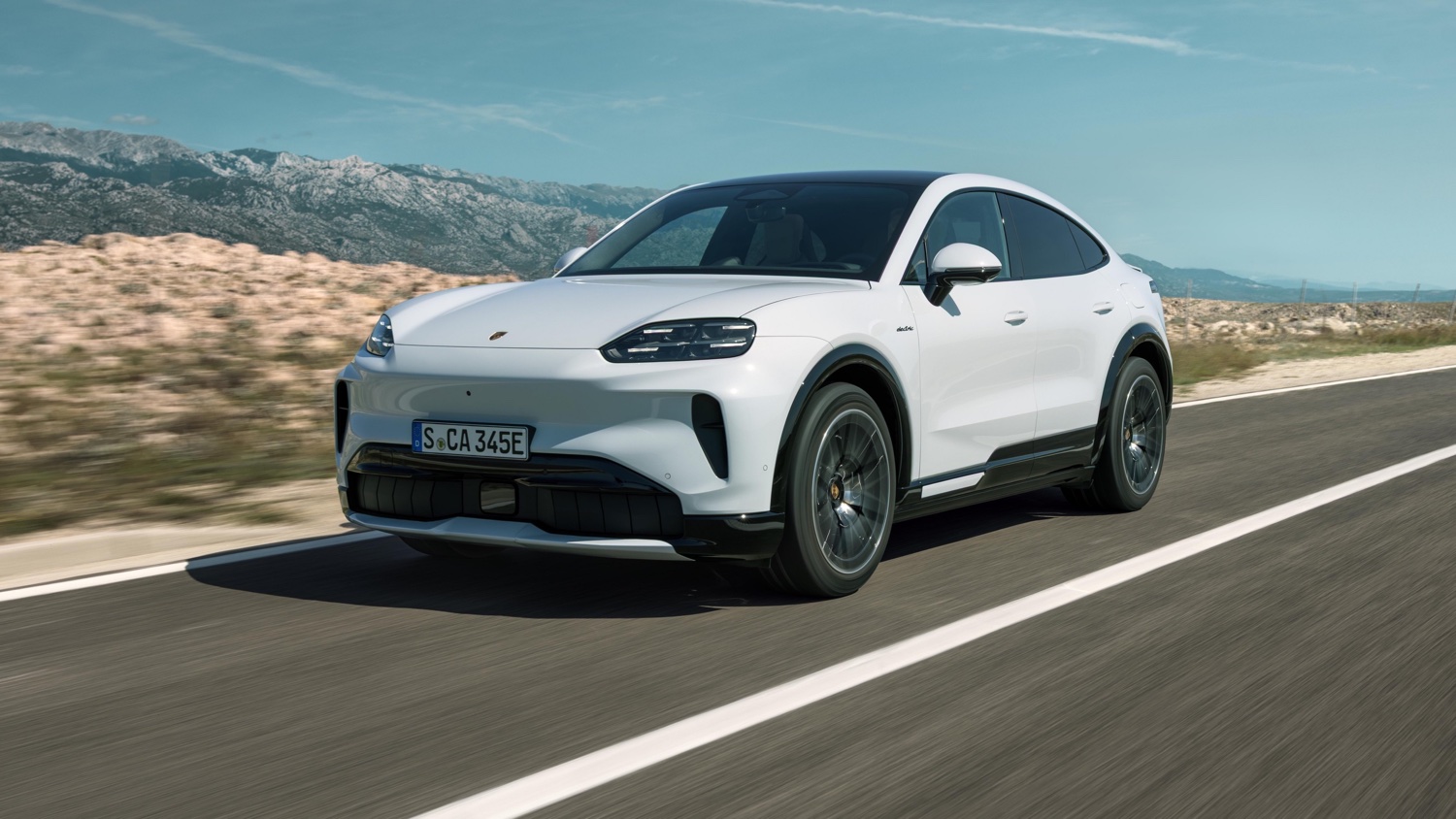 porsche cayenne coupe elettrica