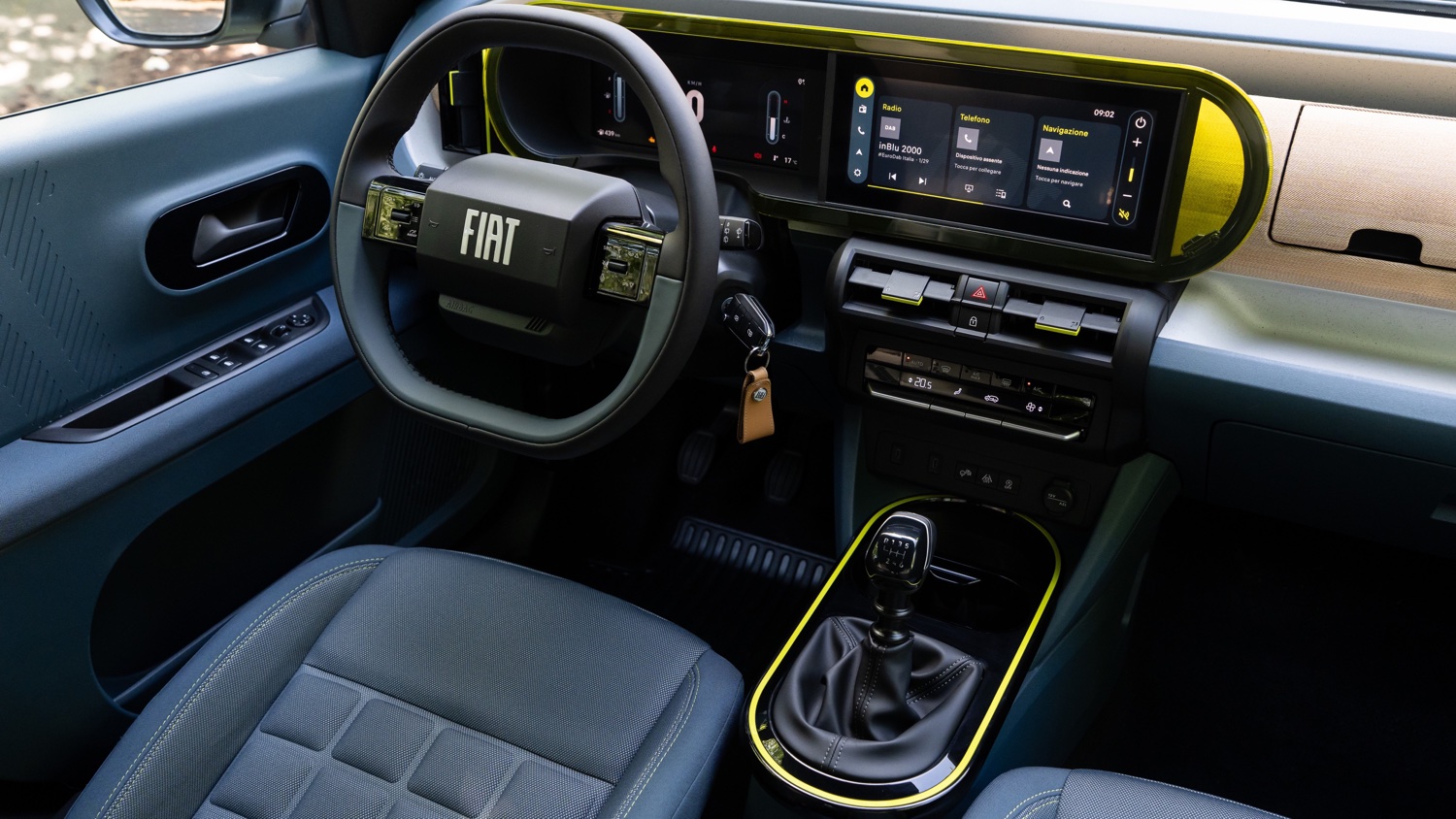 fiat grande panda 100 infotainment