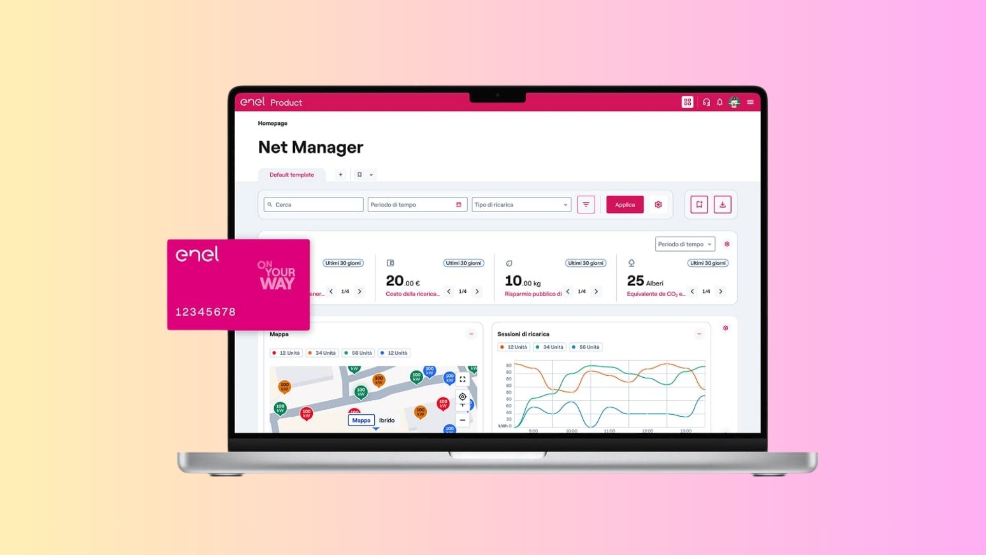 Net Manager, la ricarica elettrica in azienda diventa smart