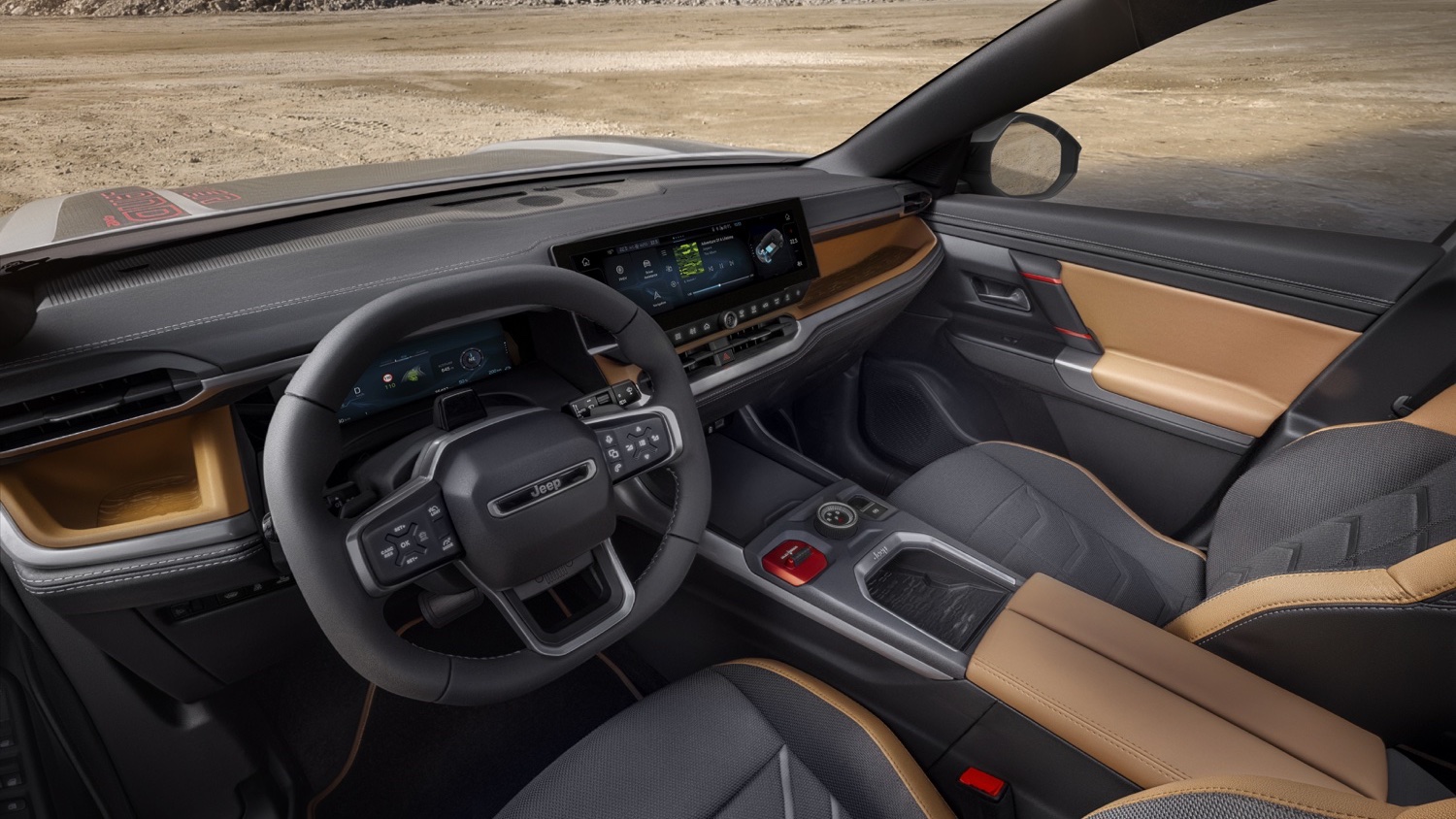 jeep compass 4xe 2026 interni