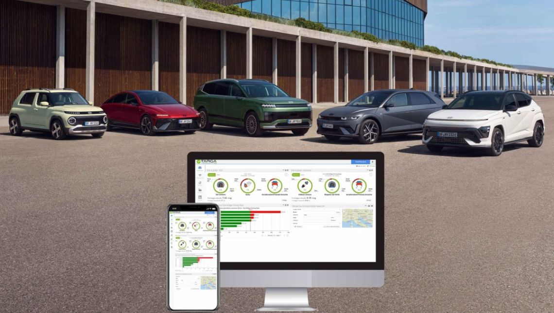 Partnership tra Targa Telematics e Hyundai Connected Mobility per la gestione delle flotte
