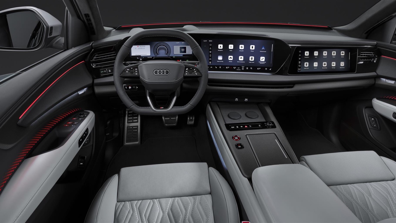 audi q9 interni