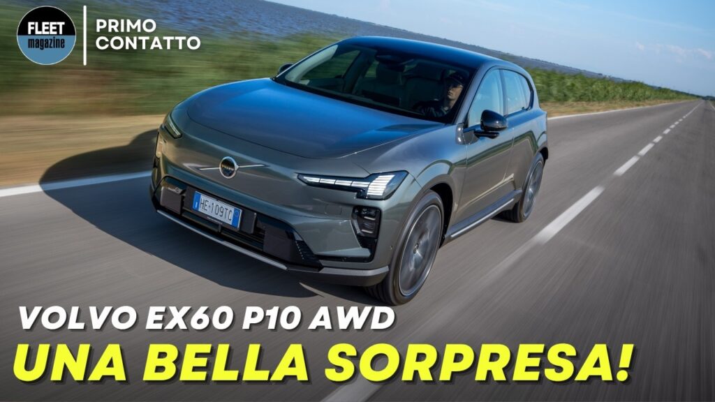Volvo EX60 P10 AWD: ecco il suv che cambia le regole