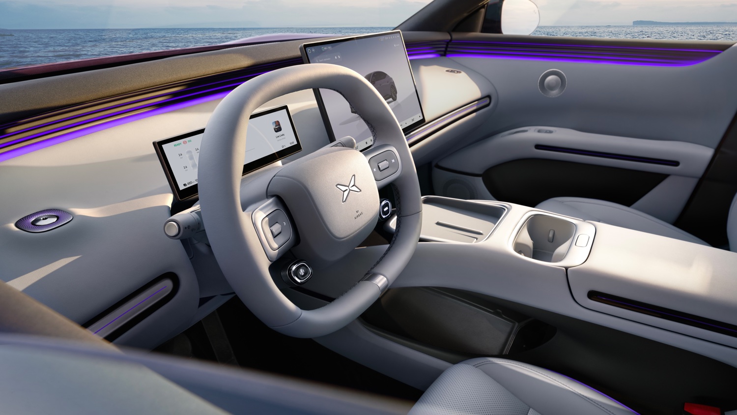 xpeng l03 volante e strumentazione