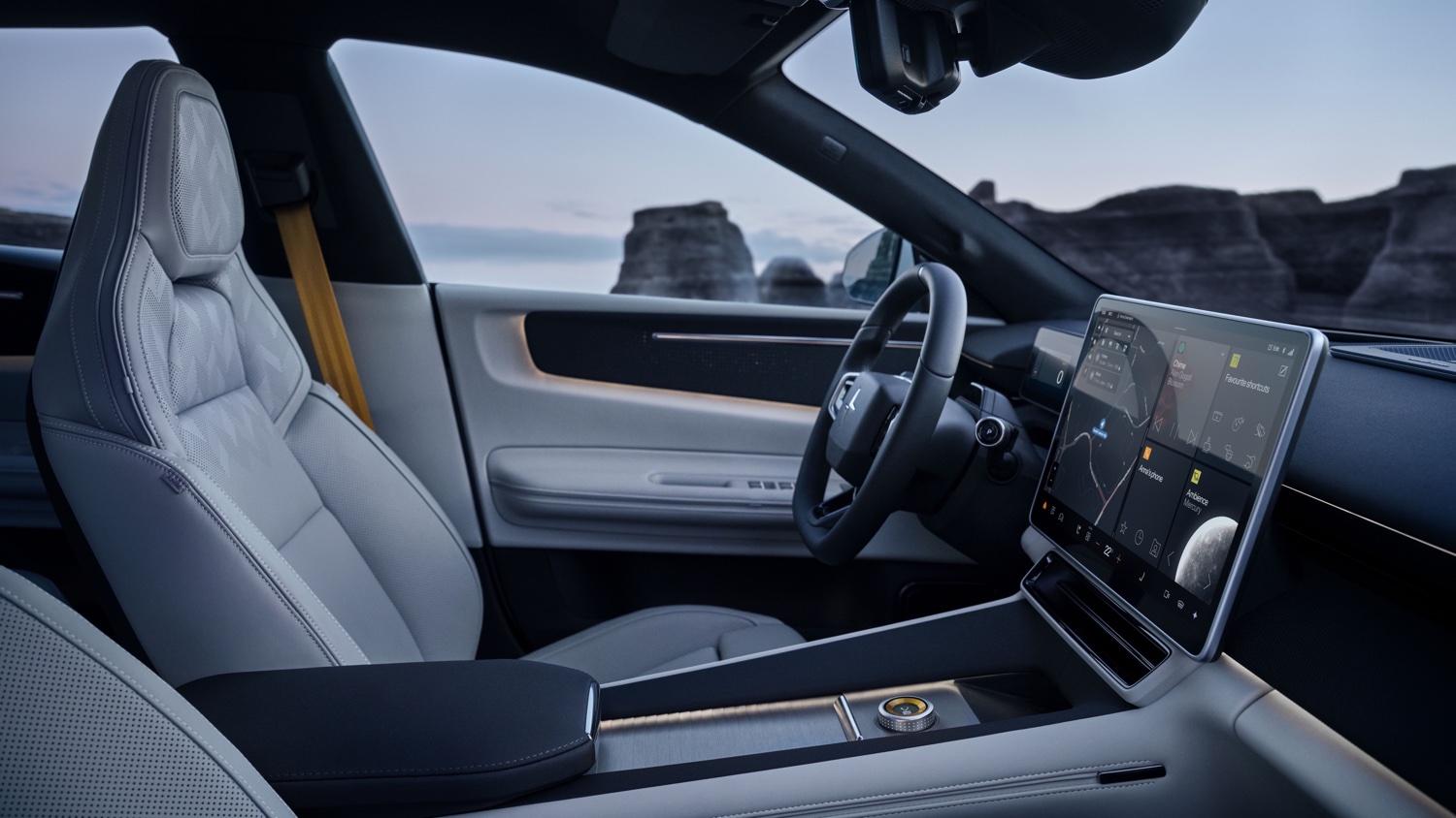 polestar 4 suv camping mode