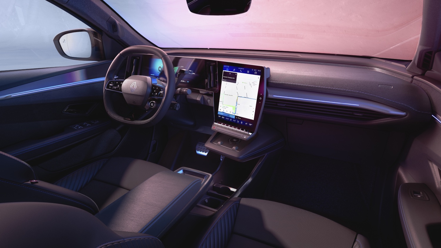renault scenic elettrica 2026 interni
