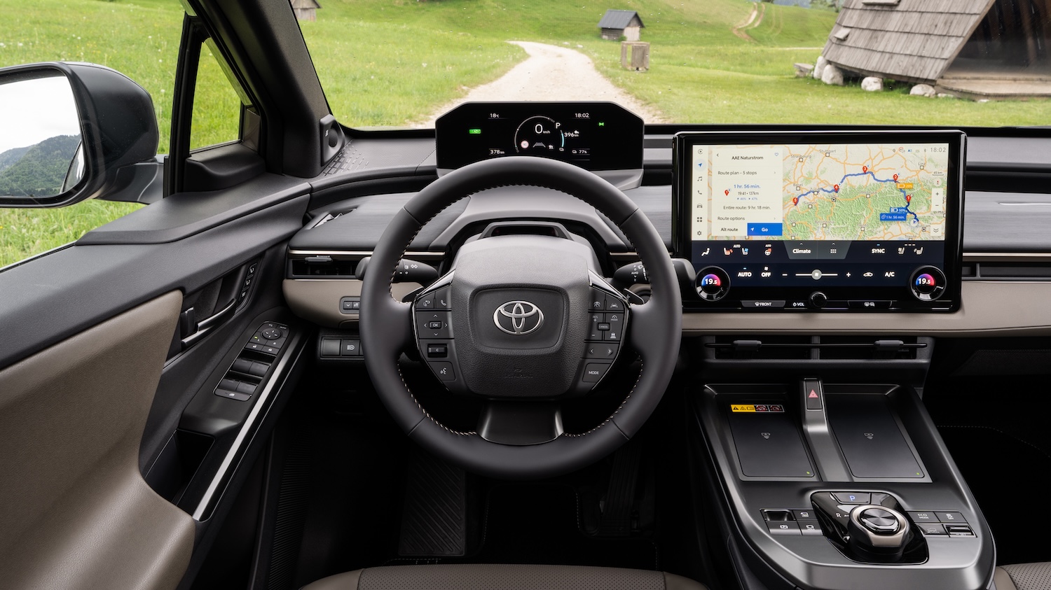 toyota bz4x touring interni