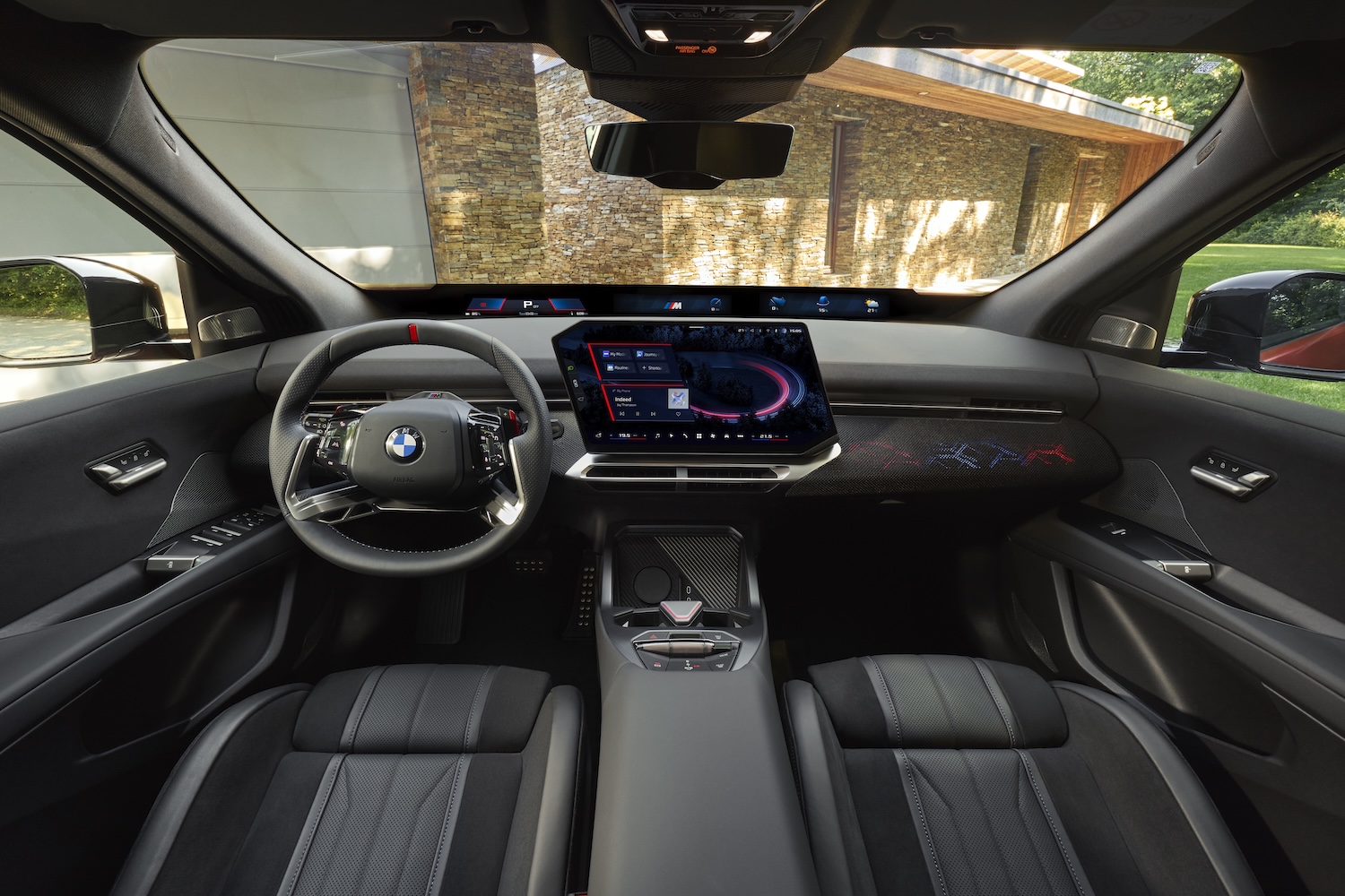 bmw ix4 interni