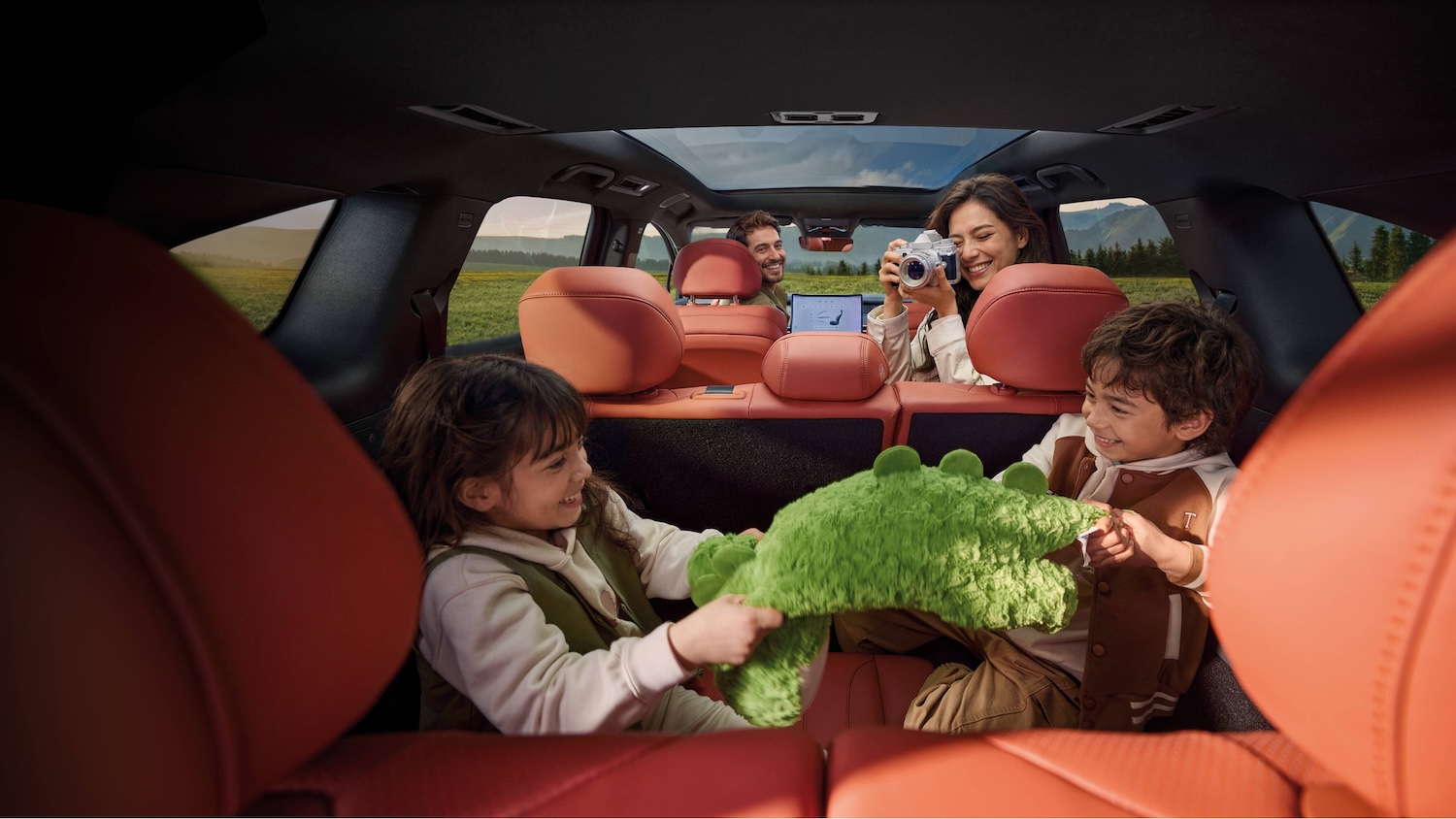 byd atto 8 sedili