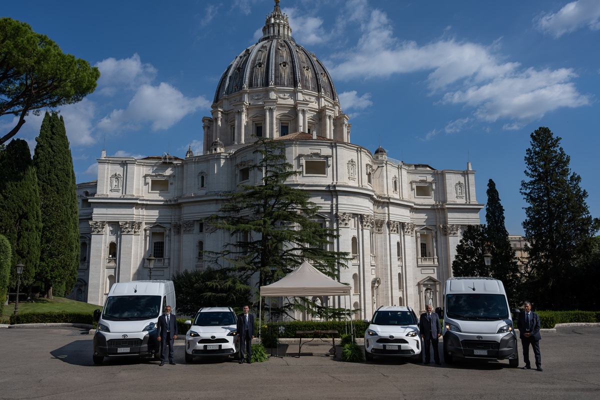 Kinto fornisce la mobilità sostenibile al Vaticano