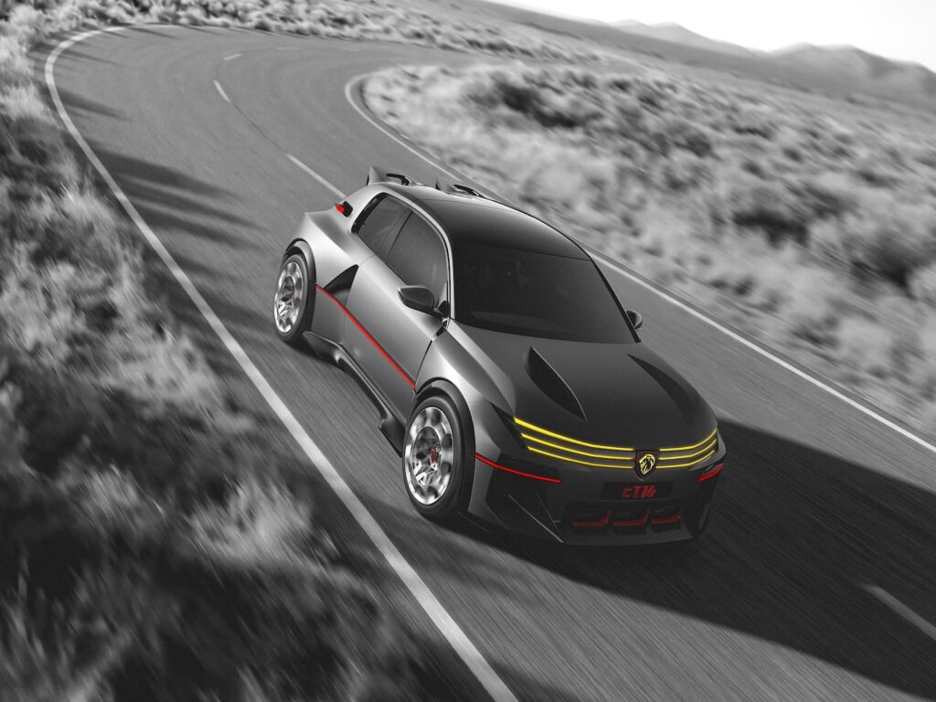 peugeot e-t16 concept nuova 208 2027