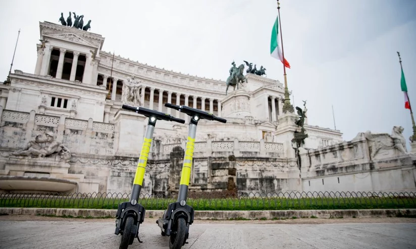 Sharing mobility a Roma: i monopattini di Link