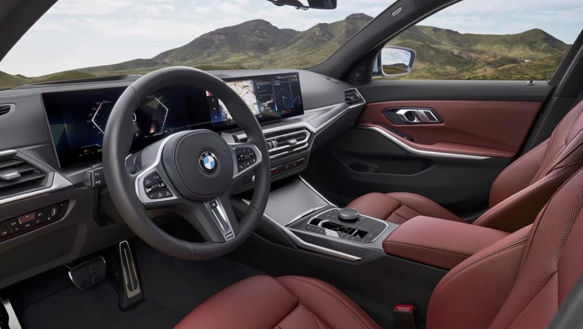 BMW Serie 3 restyling interni