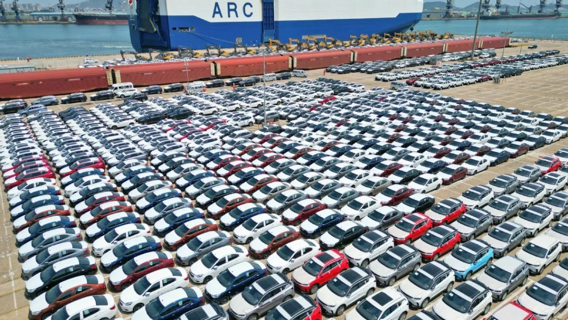 Esportazione auto: il sorpasso storico della Cina sul Giappone
